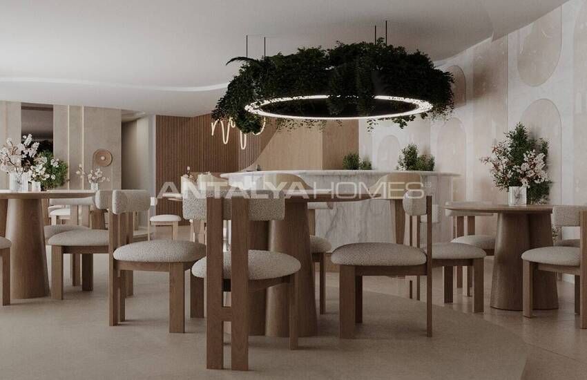 آپارتمان در مجتمع هتل مفهومی در نزدیکی امکانات رفاهی در آلانیا 37