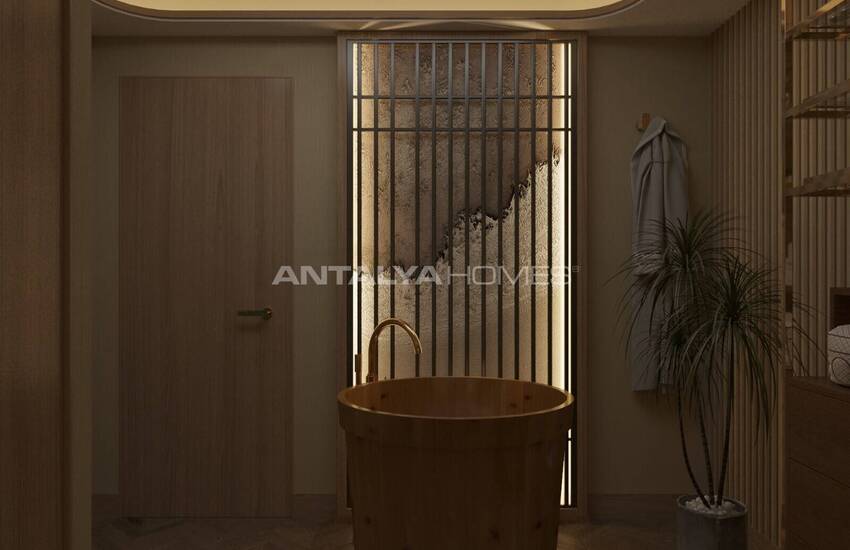 آپارتمان در مجتمع هتل مفهومی در نزدیکی امکانات رفاهی در آلانیا 40