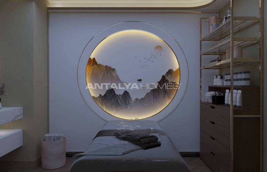 آپارتمان در مجتمع هتل مفهومی در نزدیکی امکانات رفاهی در آلانیا 41