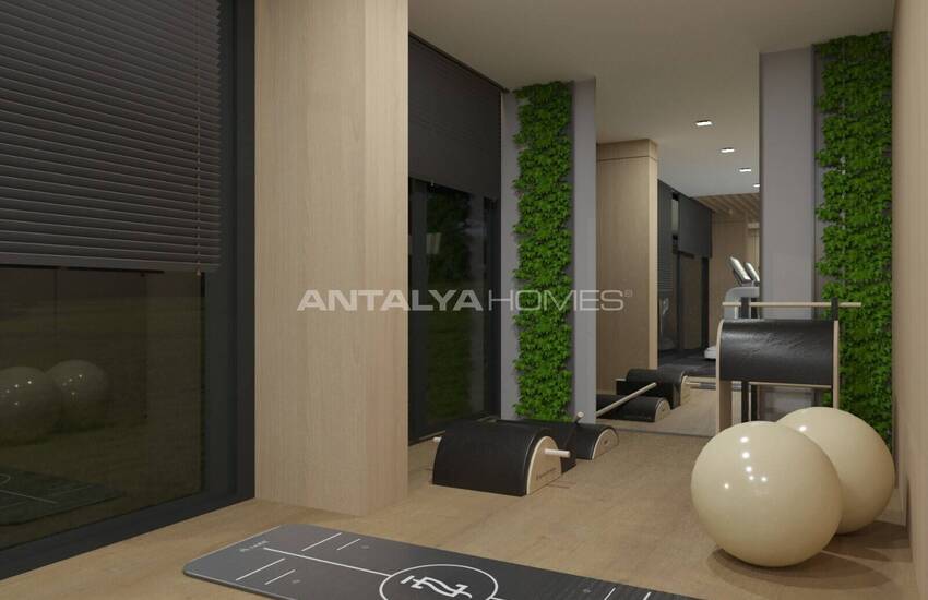 آپارتمان در مجتمع هتل مفهومی در نزدیکی امکانات رفاهی در آلانیا 43