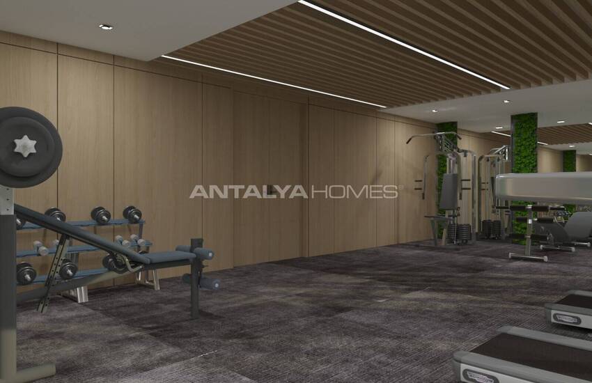 آپارتمان در مجتمع هتل مفهومی در نزدیکی امکانات رفاهی در آلانیا 31