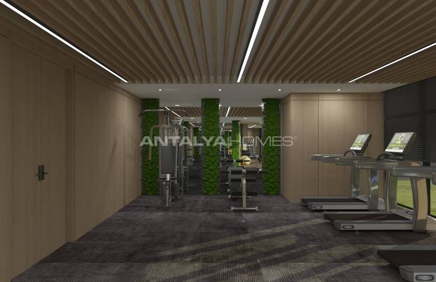 آپارتمان در مجتمع هتل مفهومی در نزدیکی امکانات رفاهی در آلانیا 45