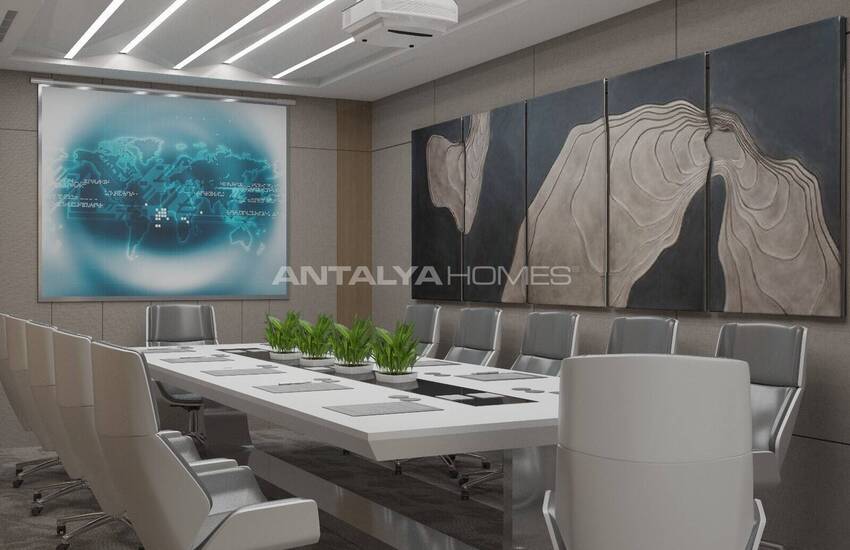 آپارتمان در مجتمع هتل مفهومی در نزدیکی امکانات رفاهی در آلانیا 46