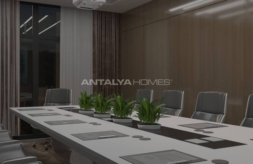 آپارتمان در مجتمع هتل مفهومی در نزدیکی امکانات رفاهی در آلانیا 47