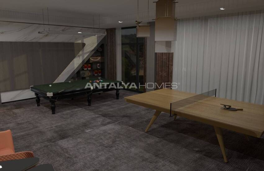 آپارتمان در مجتمع هتل مفهومی در نزدیکی امکانات رفاهی در آلانیا 49