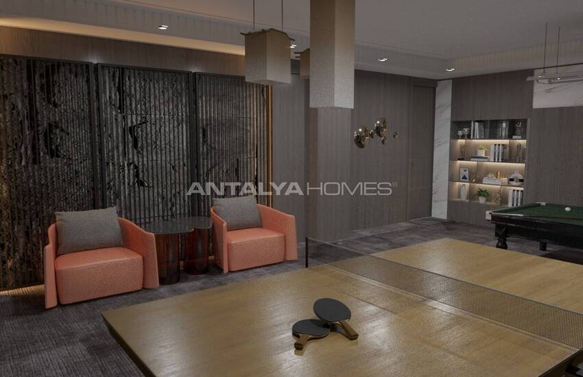 آپارتمان در مجتمع هتل مفهومی در نزدیکی امکانات رفاهی در آلانیا 50