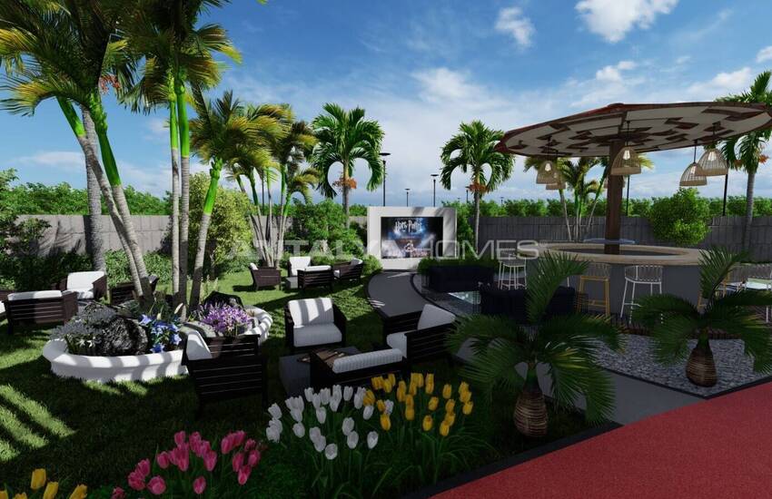 آپارتمان در مجتمع هتل مفهومی در نزدیکی امکانات رفاهی در آلانیا 16