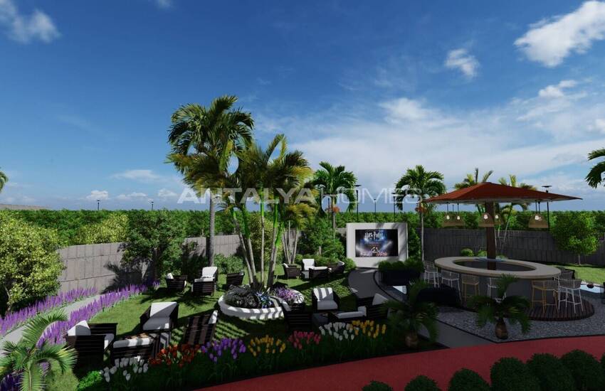 آپارتمان در مجتمع هتل مفهومی در نزدیکی امکانات رفاهی در آلانیا 15