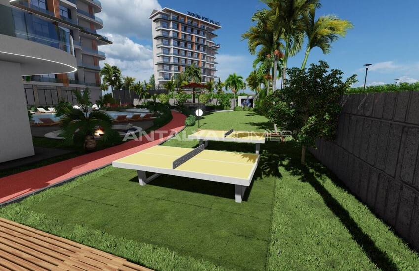 آپارتمان در مجتمع هتل مفهومی در نزدیکی امکانات رفاهی در آلانیا 27