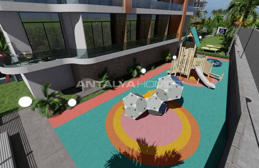 آپارتمان در مجتمع هتل مفهومی در نزدیکی امکانات رفاهی در آلانیا 30