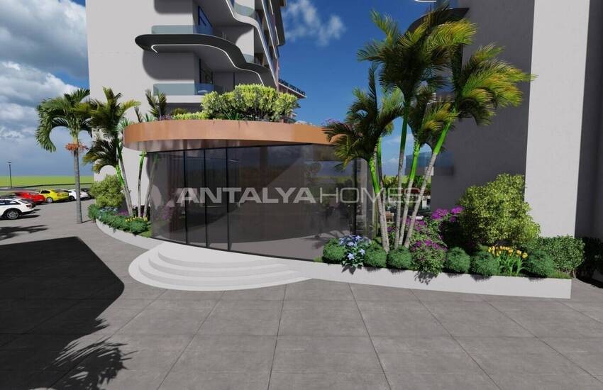 آپارتمان در مجتمع هتل مفهومی در نزدیکی امکانات رفاهی در آلانیا 23