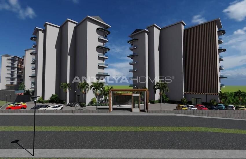 آپارتمان در مجتمع هتل مفهومی در نزدیکی امکانات رفاهی در آلانیا 22