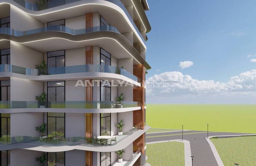 آپارتمان در مجتمع هتل مفهومی در نزدیکی امکانات رفاهی در آلانیا 2