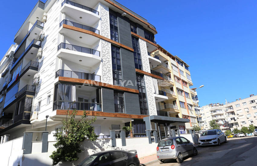 Möblerad Fastighet Med 1 Sovrum I Komplex I Antalya Muratpasa 1