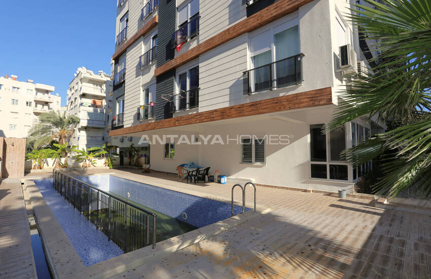Furnished Property with 1 Bedroom in Complex in Antalya Muratpasa 4