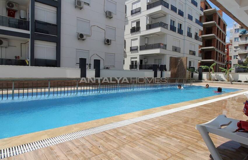 Furnished Property with 1 Bedroom in Complex in Antalya Muratpasa 11