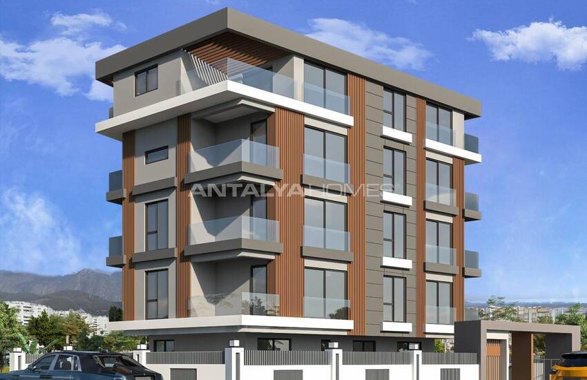 Apartments in Complex Close to Shopping Center in Antalya Muratpasa 1