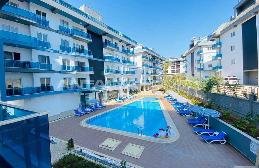Furnished Flat in Central Location in Alanya Oba 1