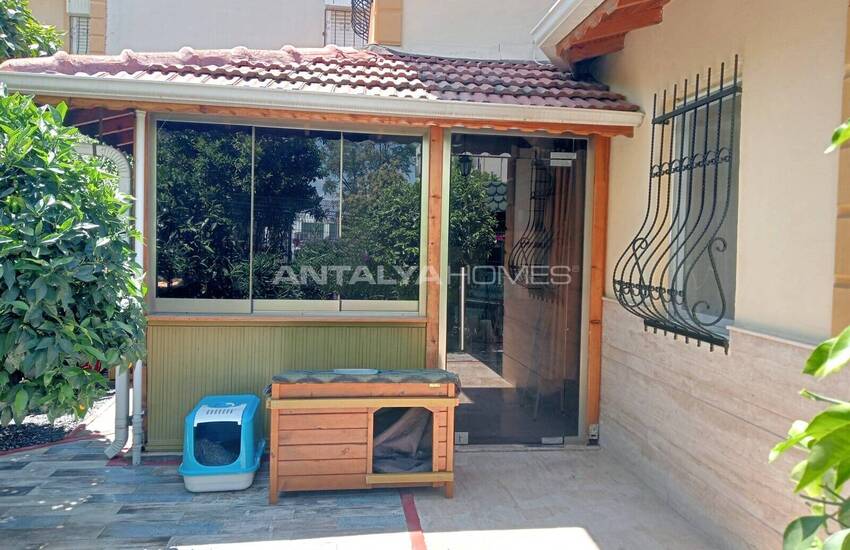 Меблированный Двухквартирный Дом в Анталии Кадрие 12