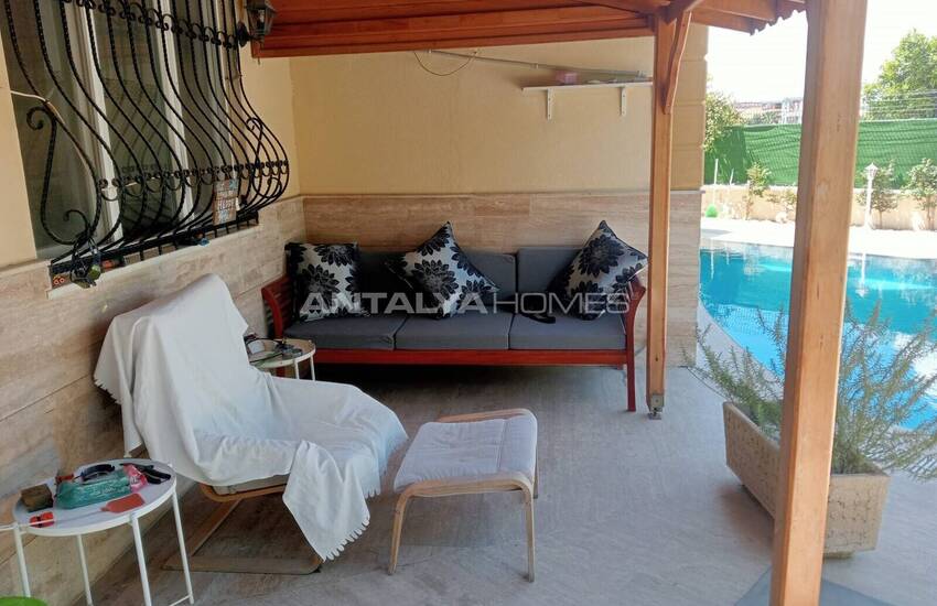 Меблированный Двухквартирный Дом в Анталии Кадрие 11