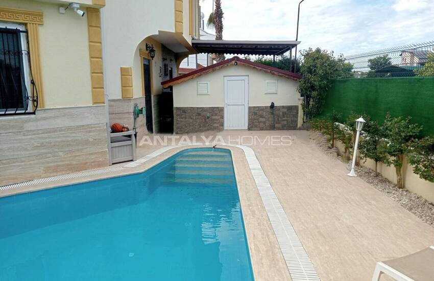 Меблированный Двухквартирный Дом в Анталии Кадрие 9