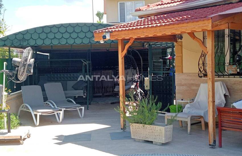 Меблированный Двухквартирный Дом в Анталии Кадрие 8