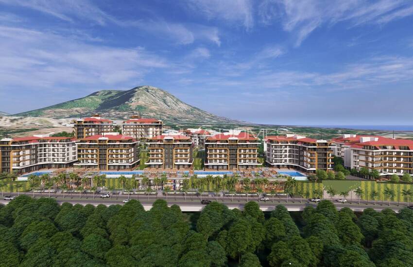 Väl Belägna Lägenheter Med Unik Utsikt I Alanya Kestel 3