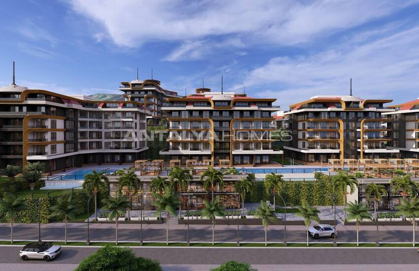 Väl Belägna Lägenheter Med Unik Utsikt I Alanya Kestel 12
