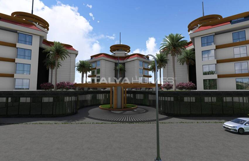 Alanya Kestel'de İyi Konumda Eşsiz Manzaralı Daireler 17