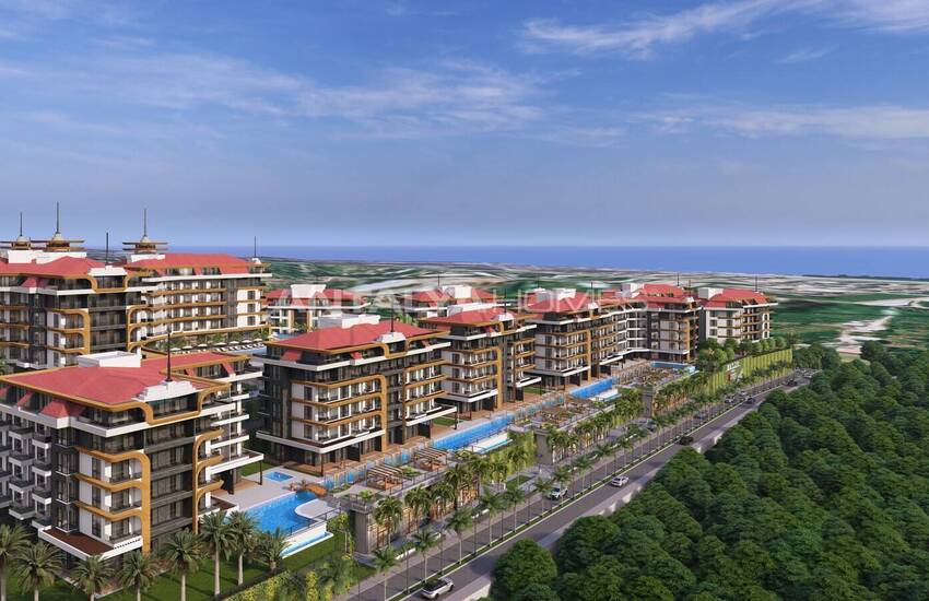 Well-located Apartments with Unique Views in Alanya Kestel 4