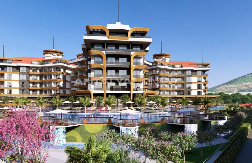 Goed Gelegen Appartementen Met Uniek Uitzicht In Alanya Kestel 15