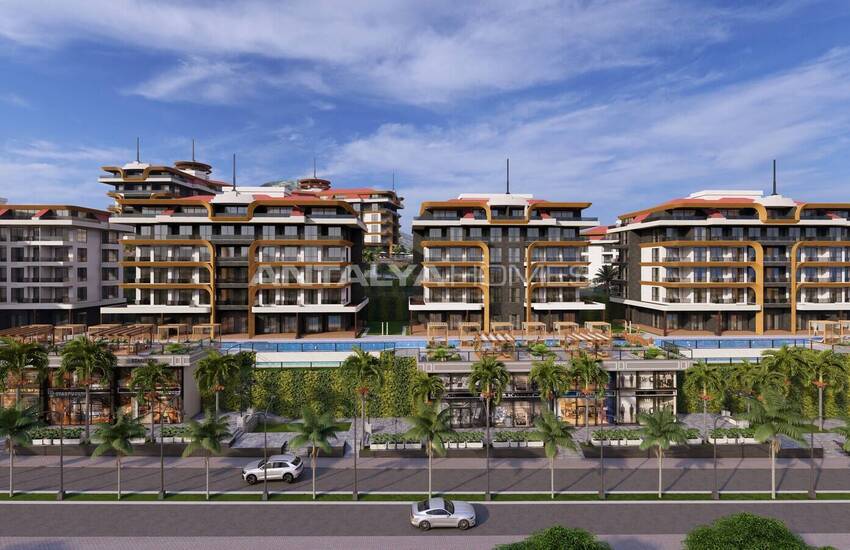 Goed Gelegen Appartementen Met Uniek Uitzicht In Alanya Kestel 11