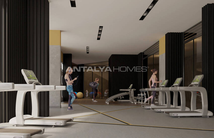 Alanya Kestel'de İyi Konumda Eşsiz Manzaralı Daireler 37