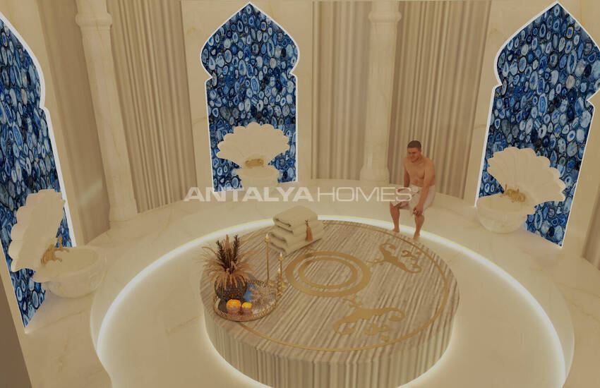 Alanya Kestel'de İyi Konumda Eşsiz Manzaralı Daireler 40