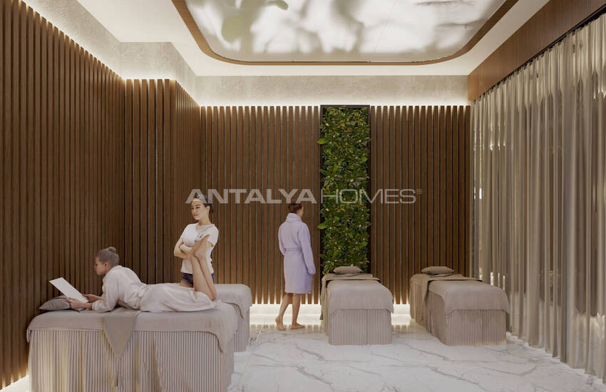 Alanya Kestel'de İyi Konumda Eşsiz Manzaralı Daireler 43