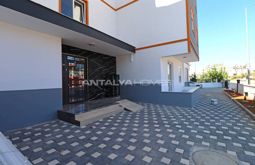 Ruime Appartementen Met Balkon Dicht Voorzieningen In Antalya Kepez 10
