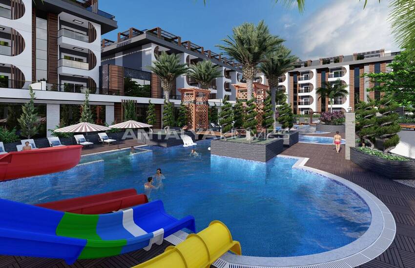 Alanya Avsallar'da Sahile Yakın Şık Tasarımlı Daire 5