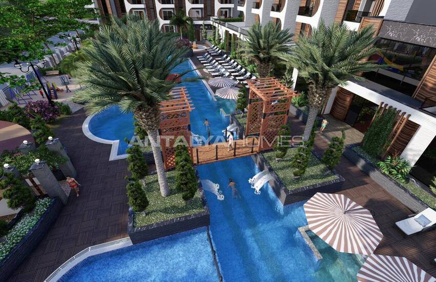 Alanya Avsallar'da Sahile Yakın Şık Tasarımlı Daire 4