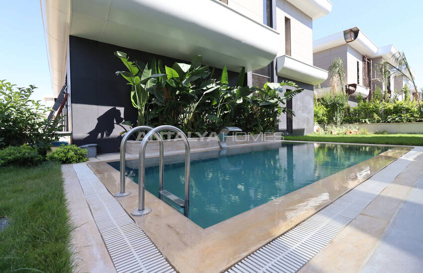 Отдельные Виллы со Стильным Дизайном в Анталии Муратпаша 8