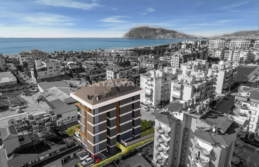 Appartements Spacieux En Complexe Avec Piscine Et Jardin À Alanya