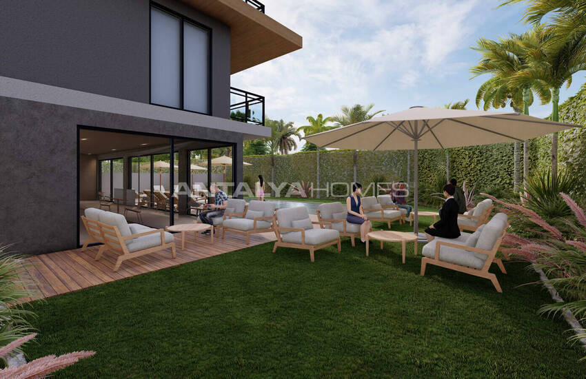 Alanya'da Havuzlu ve Bahçeli Sitede Ferah Daireler 4