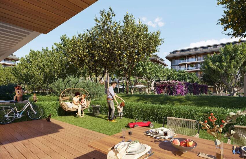 Appartements En Complexe Avec Commodités À Oba Alanya 9