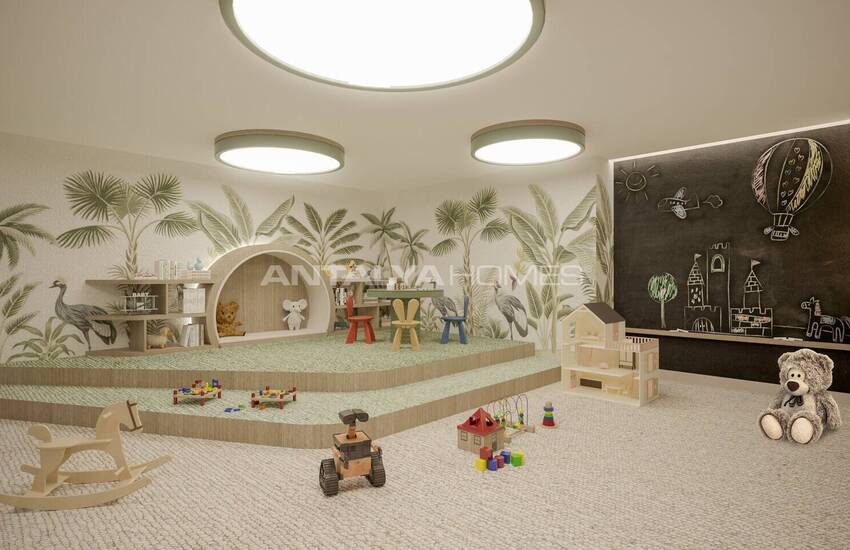 Appartements En Complexe Avec Commodités À Oba Alanya 23