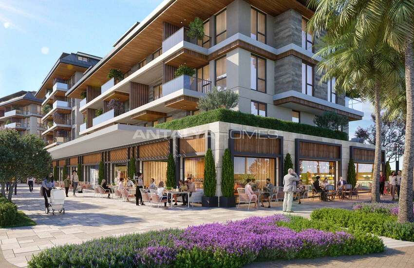 Flats in a Complex with Rich Amenities in Oba Alanya 6