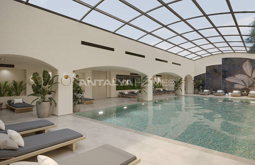 Flats in a Complex with Rich Amenities in Oba Alanya 12