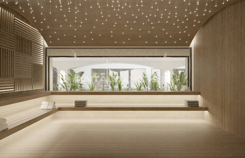 Flats in a Complex with Rich Amenities in Oba Alanya 16