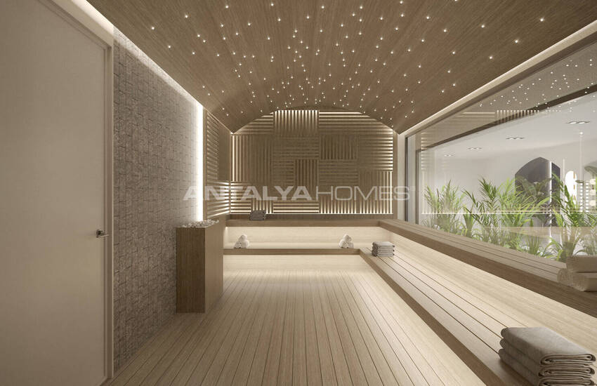 Flats in a Complex with Rich Amenities in Oba Alanya 15