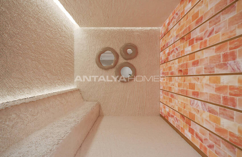 Flats in a Complex with Rich Amenities in Oba Alanya 17