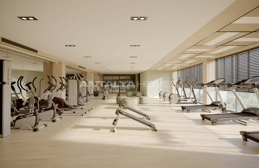 Flats in a Complex with Rich Amenities in Oba Alanya 22