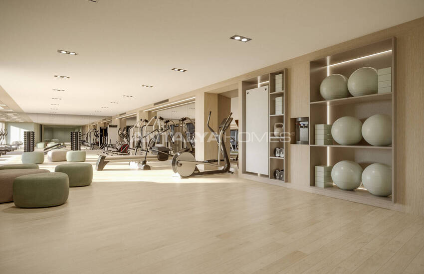 Flats in a Complex with Rich Amenities in Oba Alanya 21